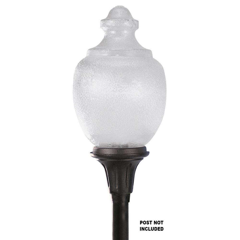 Wave Lighting C86TFA-WH Commercial Park Place Series Post Light in White